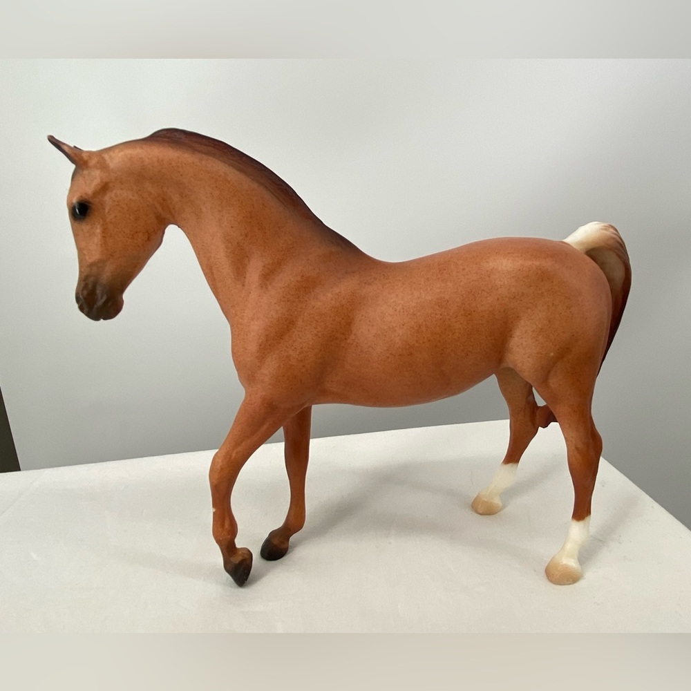 Breyer Horse #62003 Arabian Mare JOHAR Red Roan Retired 2007‎